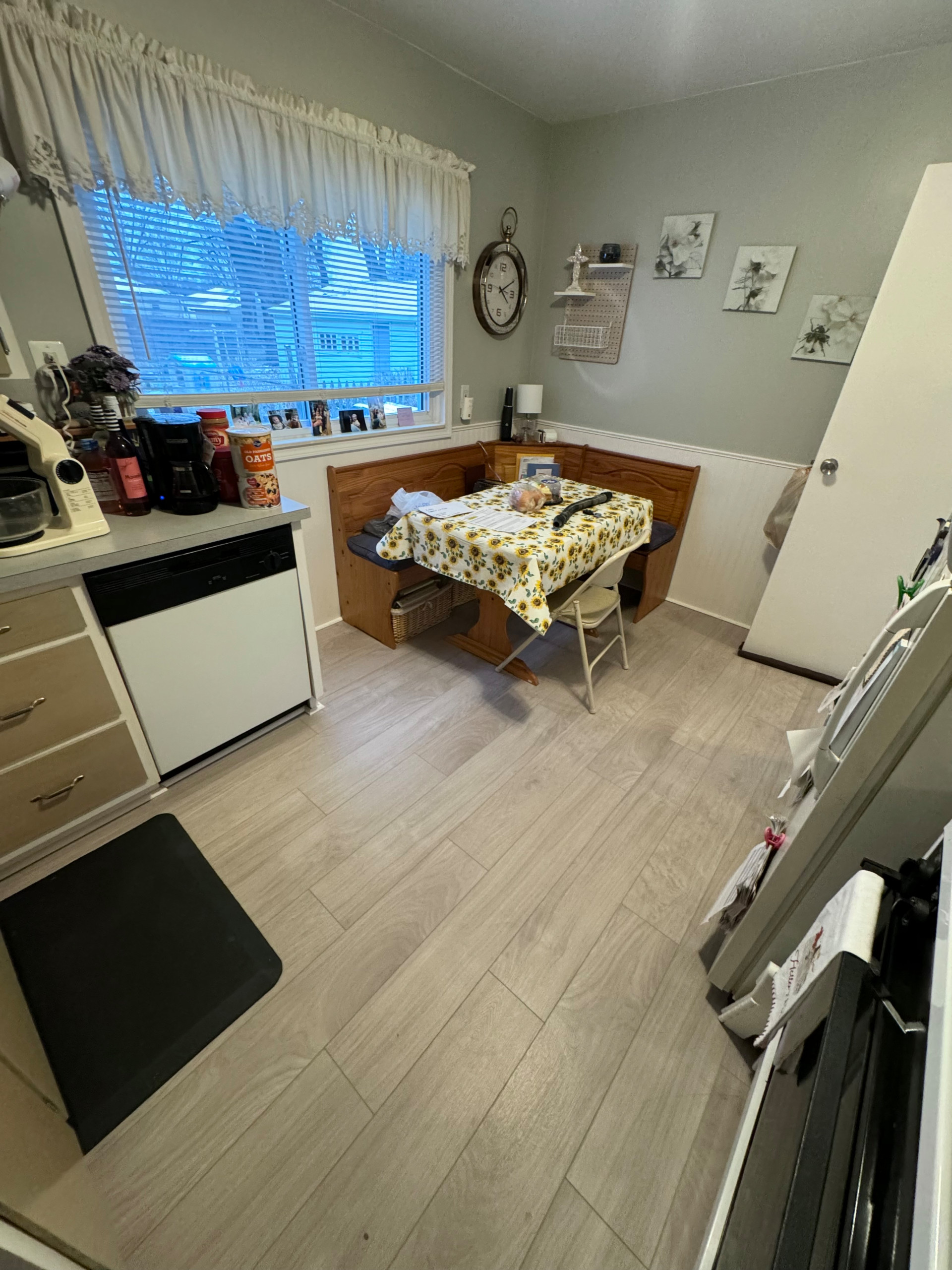 Kitchen LVP Flooring