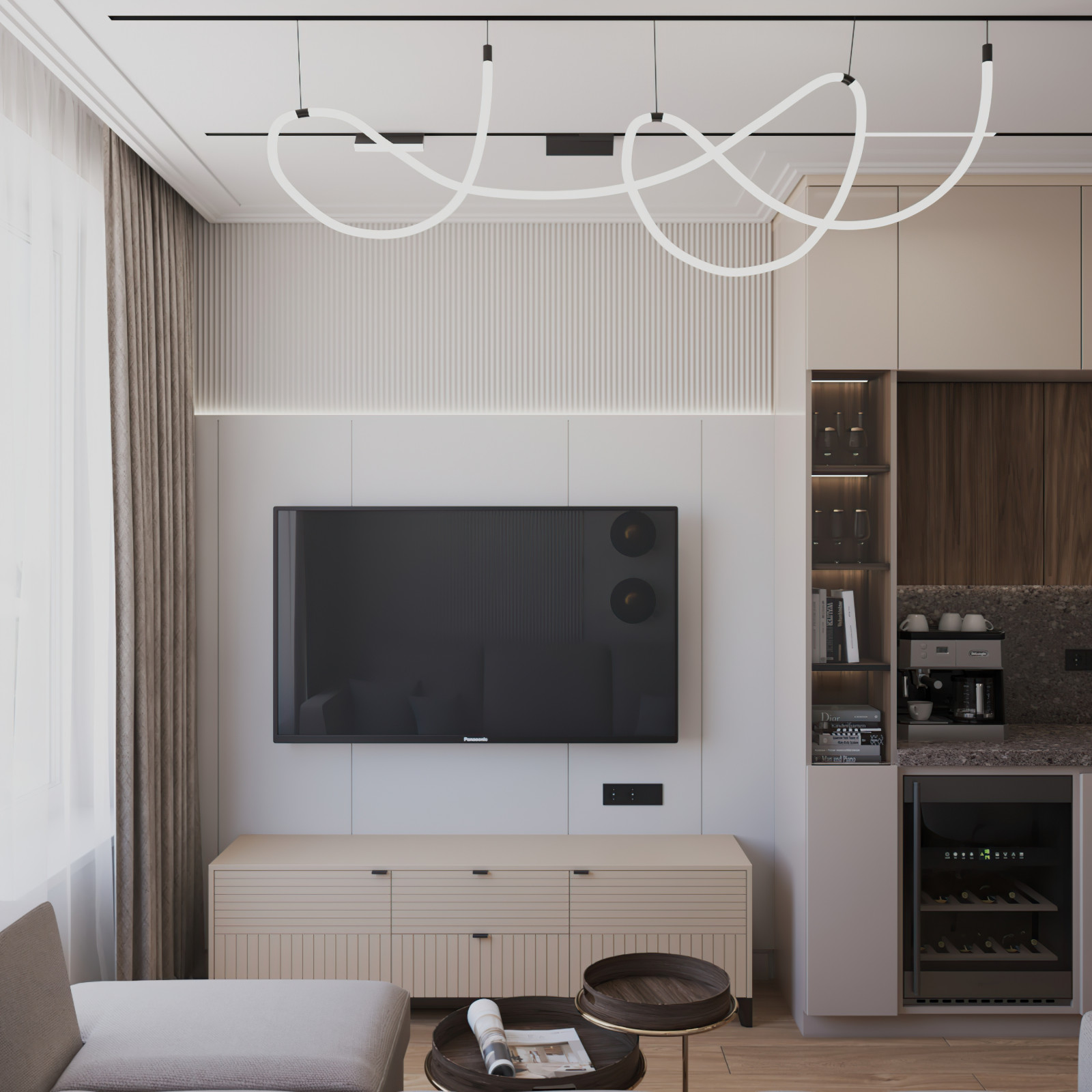 Дизайн-проект квартиры для семьи с 4 сыновьями