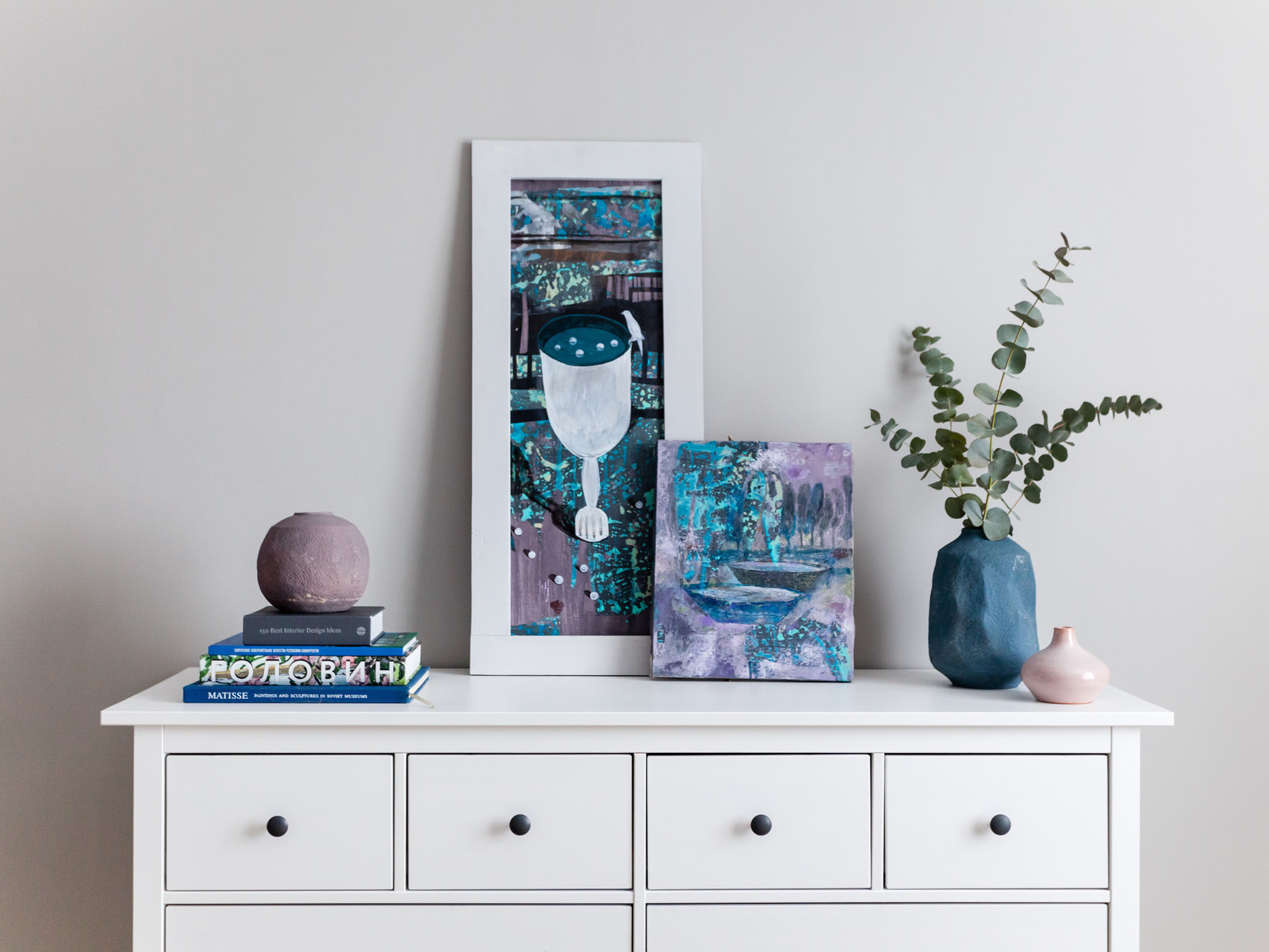 Картины для проекта Светланы Носовой на ул. Архитектора Рехмукова. г. Уфа