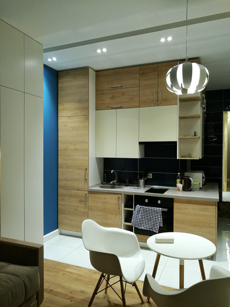 Интерьеры квартиры-студии. ЖК Невский