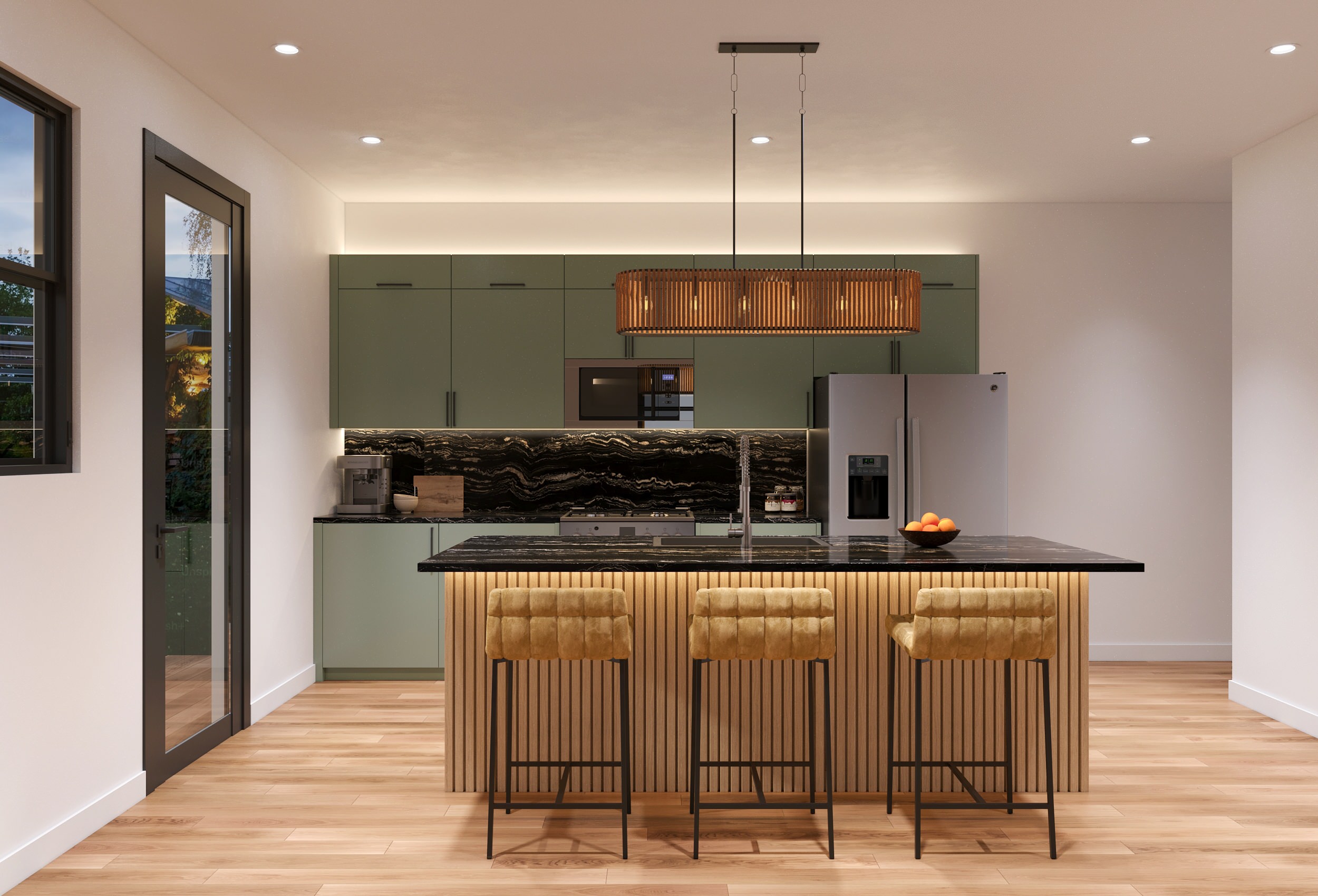 Poplar's Green Kitchen Renovation