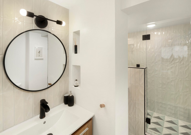 Bathroom mid-century-badezimmer