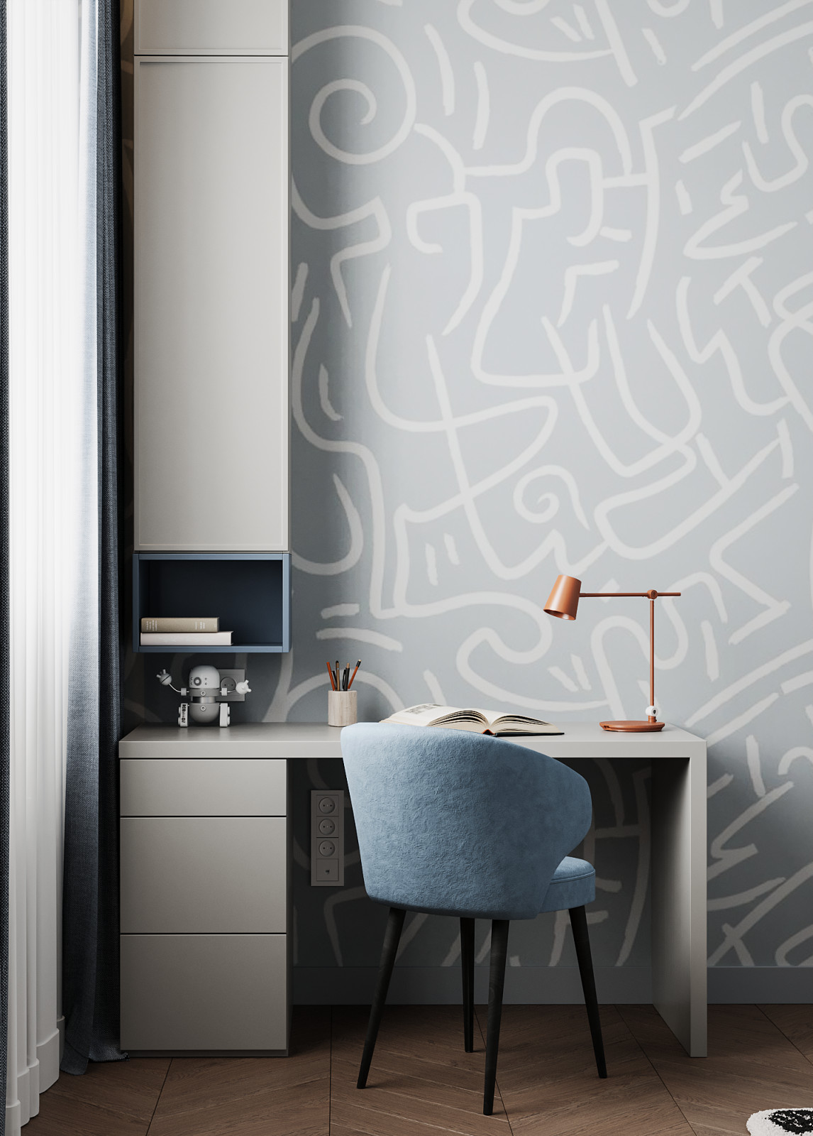 Дизайн-проект квартиры в ЖК "EVER"