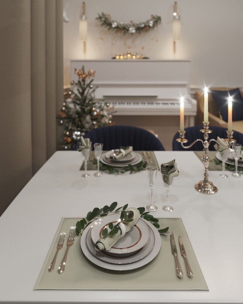 Кухня - гостиная 18 кв.м.