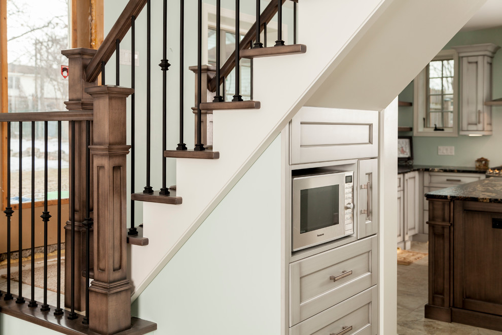 Inspiration for a transitional kitchen remodel in Toronto