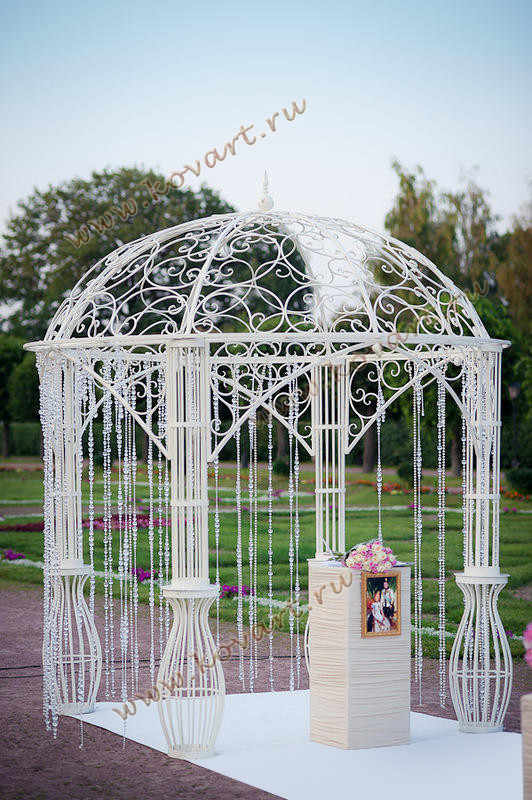 Кованые беседки