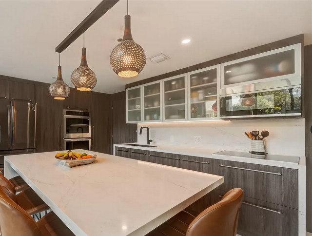 Miami Beach Custom Kitchen modern-kueche