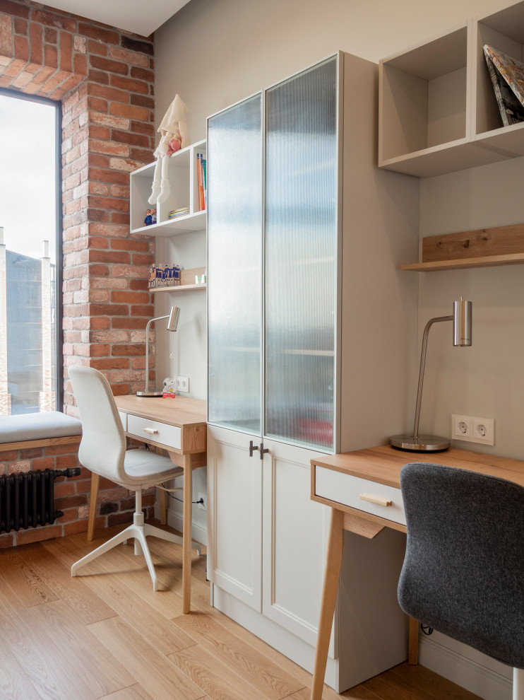 Меблировка детской комнаты для 2 детей