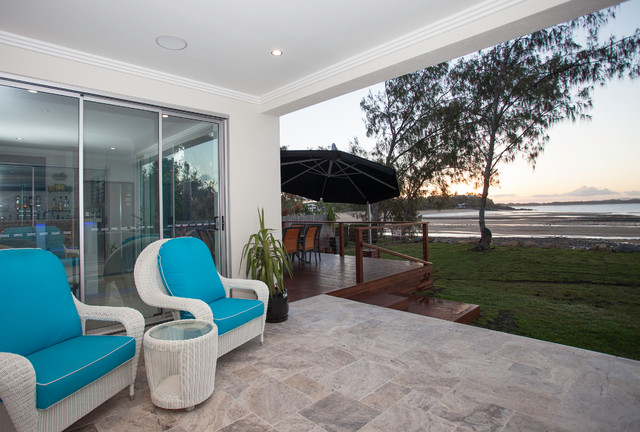 Beachside Abode maritim-uteplats