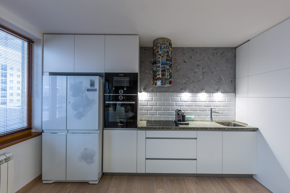 Квартира в современном стиле с элементами скандинавского