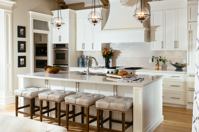 Complete Transitional Transformation - White Rock, BC transitional-kitchen