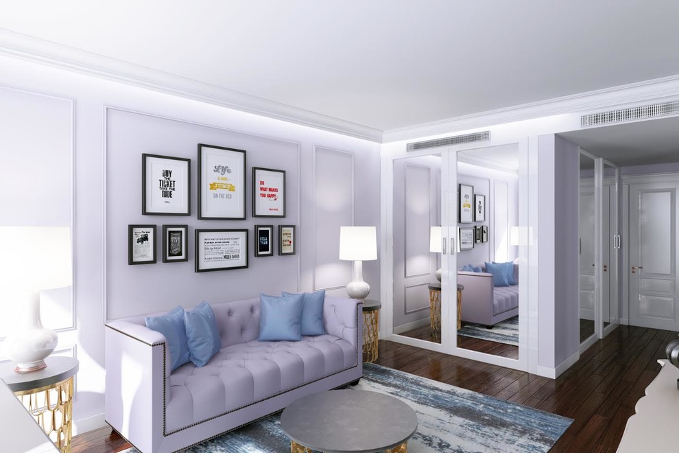 Спальня в ЖК Кутузовская ривьера