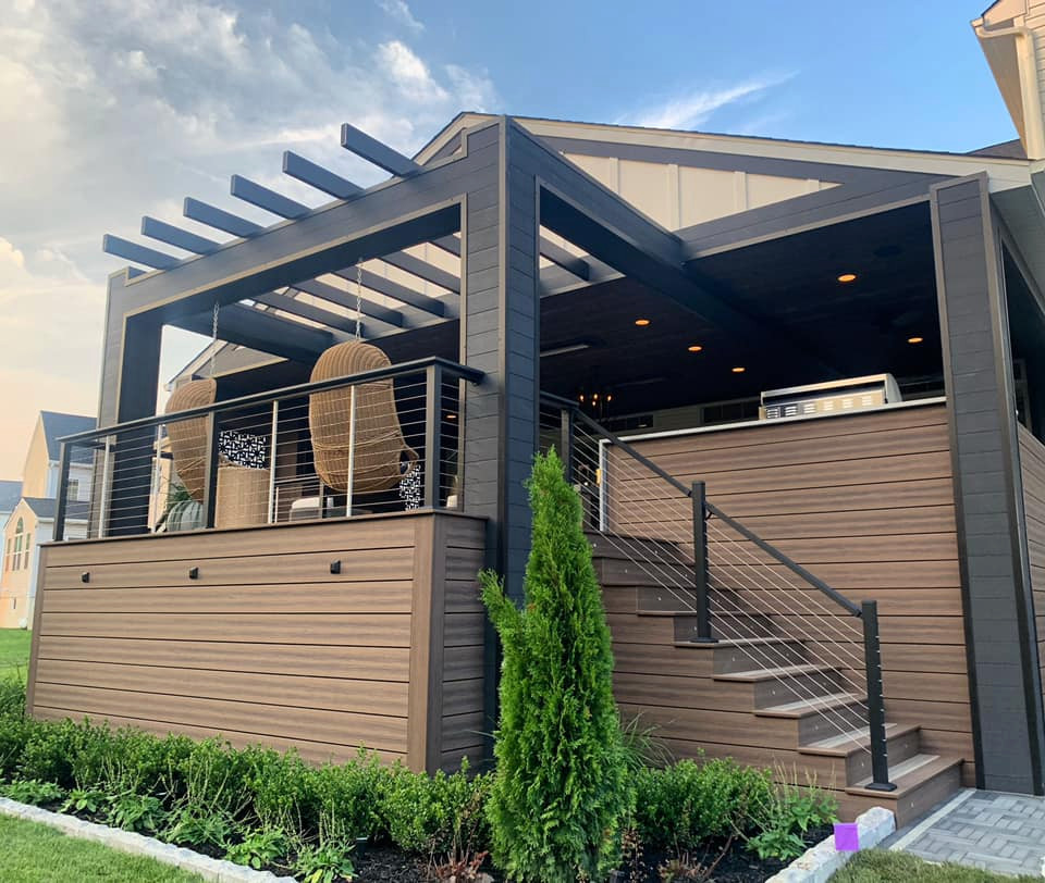 Deckorators 2022 Modern Deck Grand Rapids by Deckorators Houzz