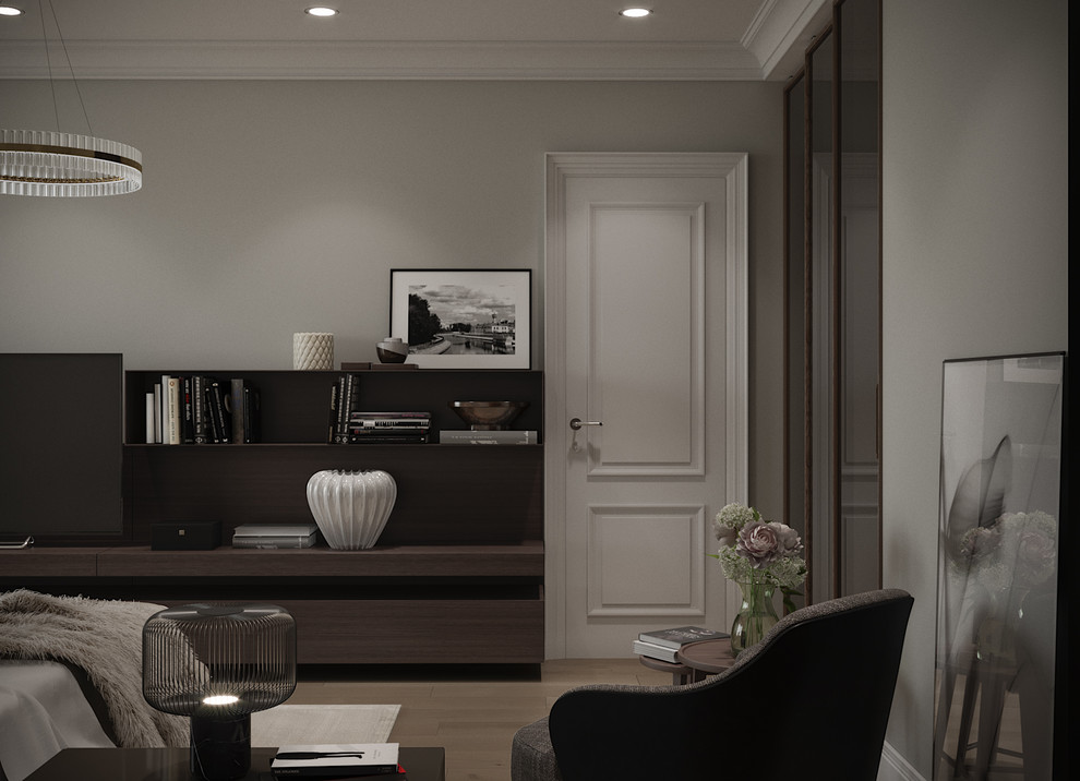 Спальня в квартире в ЖК 7 Континент