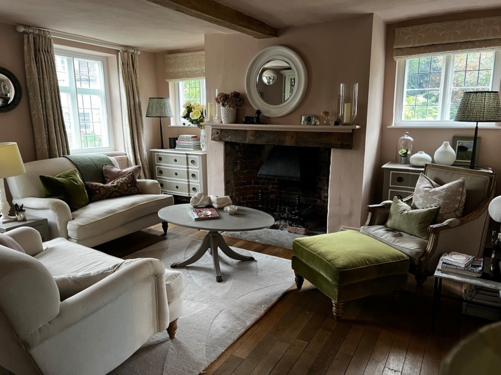 Country living room in Oxfordshire.