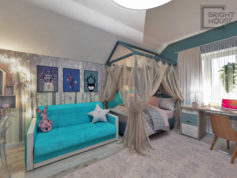 Детская для девочки в частном доме в г. Кстово.