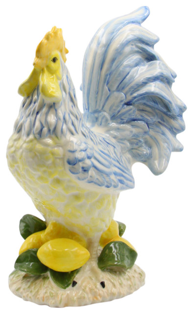 Lemon Hill Rooster Figurine 15 1/4"H
