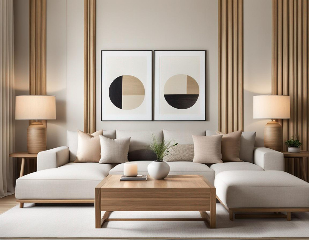 Where to find furniture shown in AI generated interior design images?