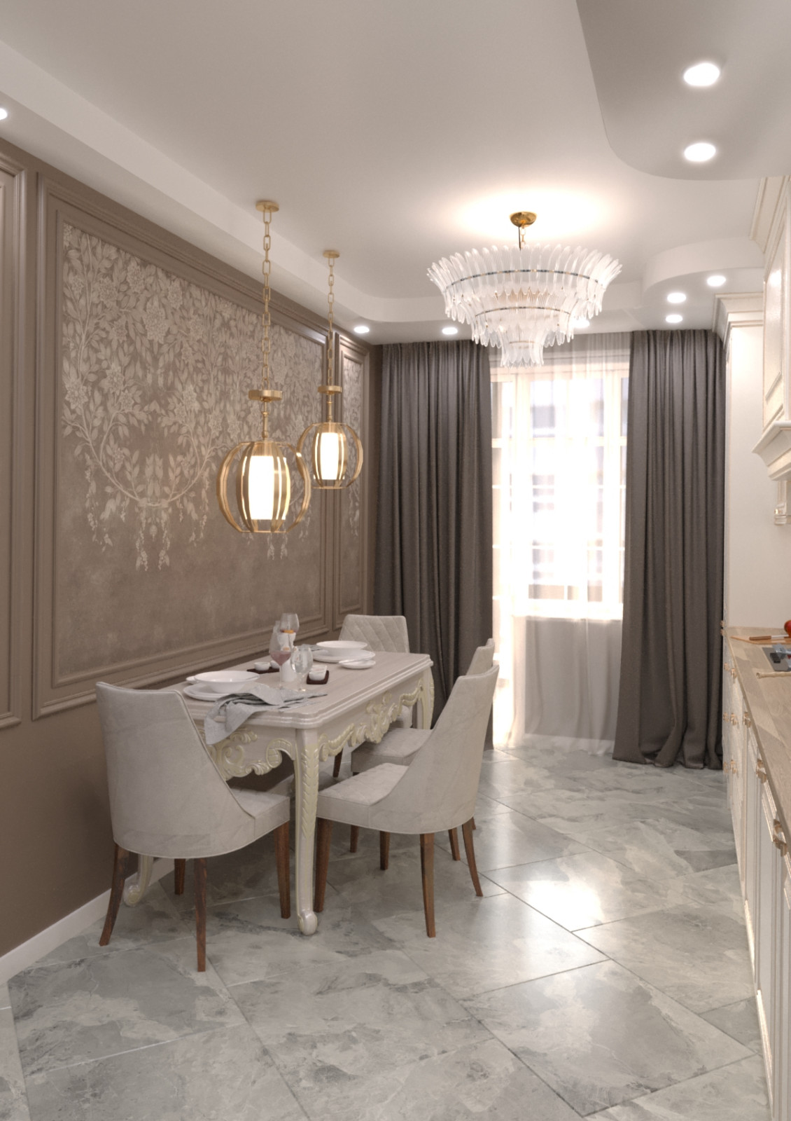 3 Комнатная квартира в ЖК Париж