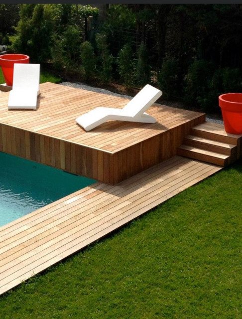 Espace Piscine terraza-y-balcon