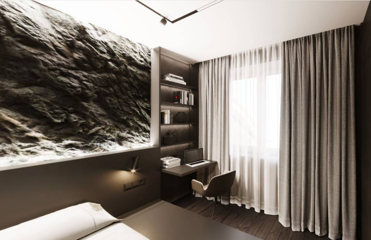 Монохромный интерьер