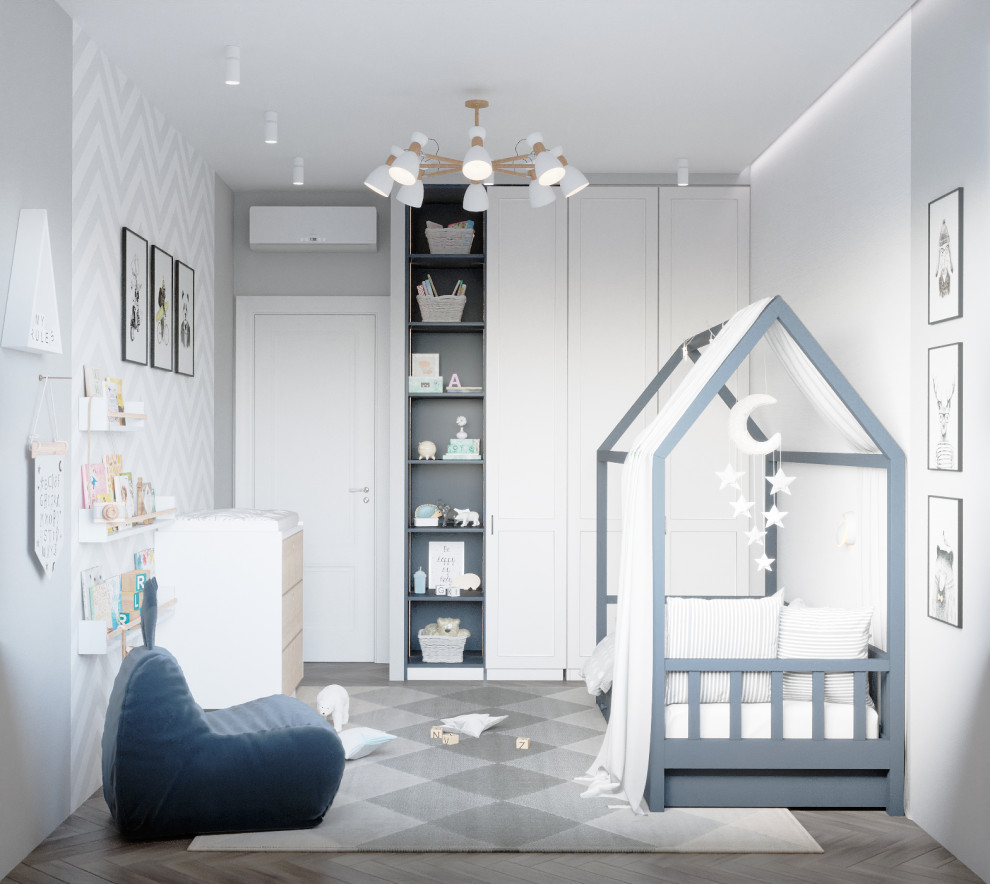 Квартира 77м2, современная классика