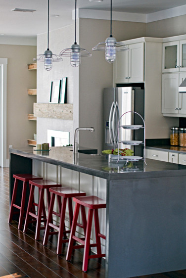 This is an example of an industrial kitchen in Tampa.