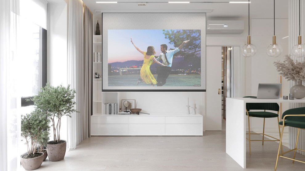 ДИЗАЙН ОДНОКОМНАТНОЙ КВАРТИРЫ ДЛЯ ДЕВУШКИ 49 КВ.М