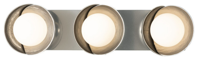 201378-1039 Brooklyn 3-Light Straight Double Shade Bath Sconce in Soft Gold