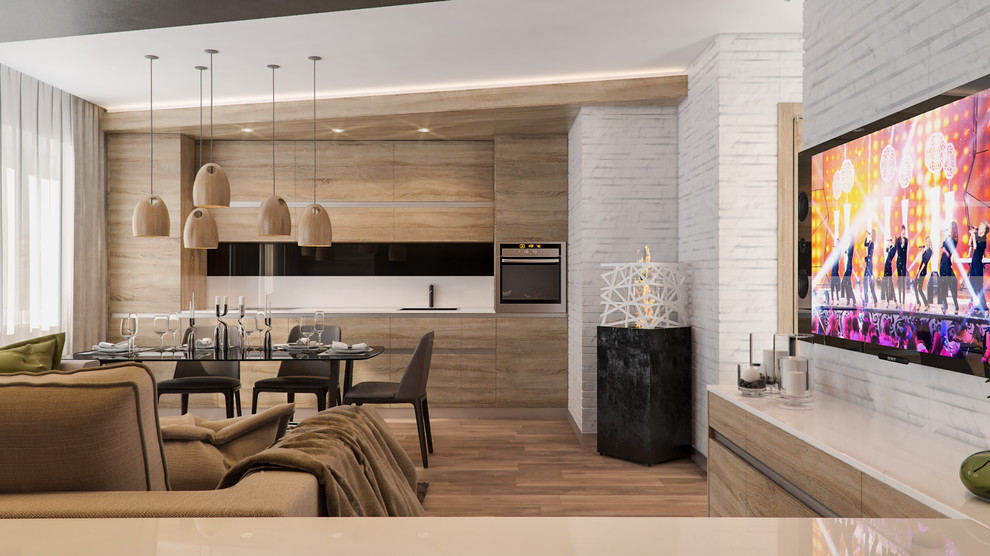 Дизайн квартиры в ЖК "Квартал художников"