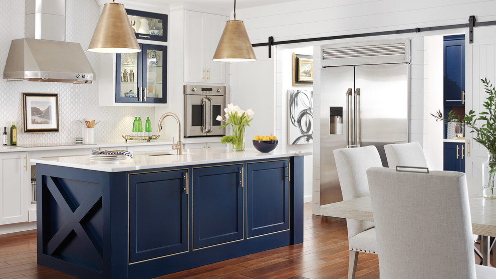 Kitchen - transitional kitchen idea