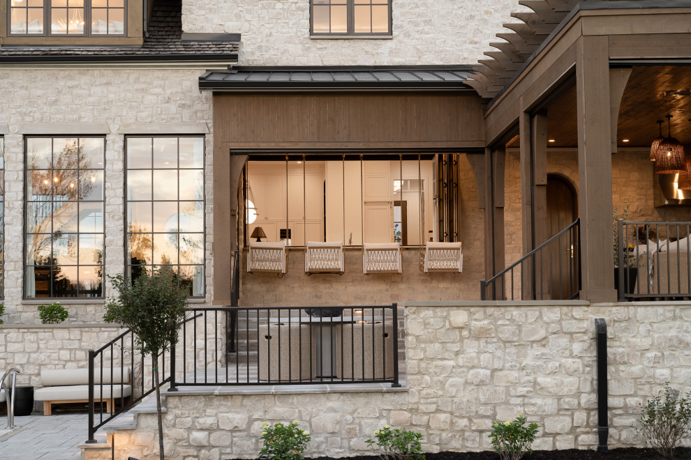Patio - transitional patio idea