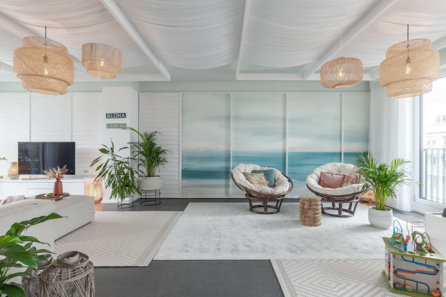 Wasserwelt im Wohnzimmer exotique-salon