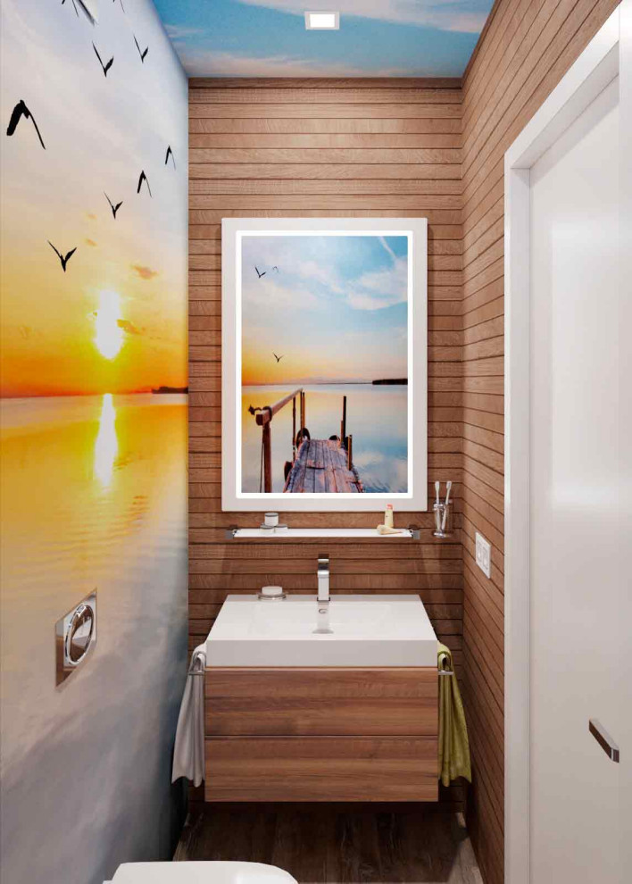 Небольшой гостевой санузел