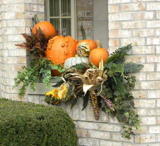 Fall Containers traditional-exterior
