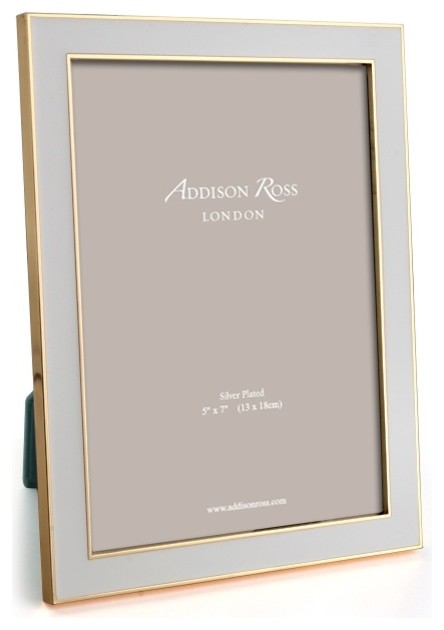Addison Ross Chiffon Gold Plate Enamel Frames Contemporary Addison Ross Chiffon Gold Plate Enamel Frames 4x6