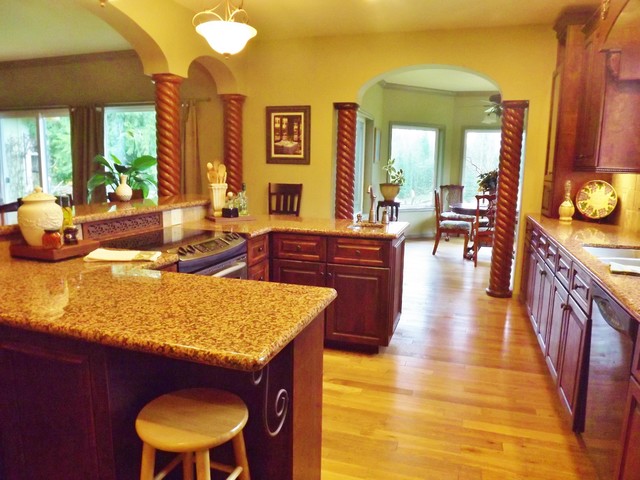 Tuscany Kitchen Mediterranean Kitchen Seattle By Camano