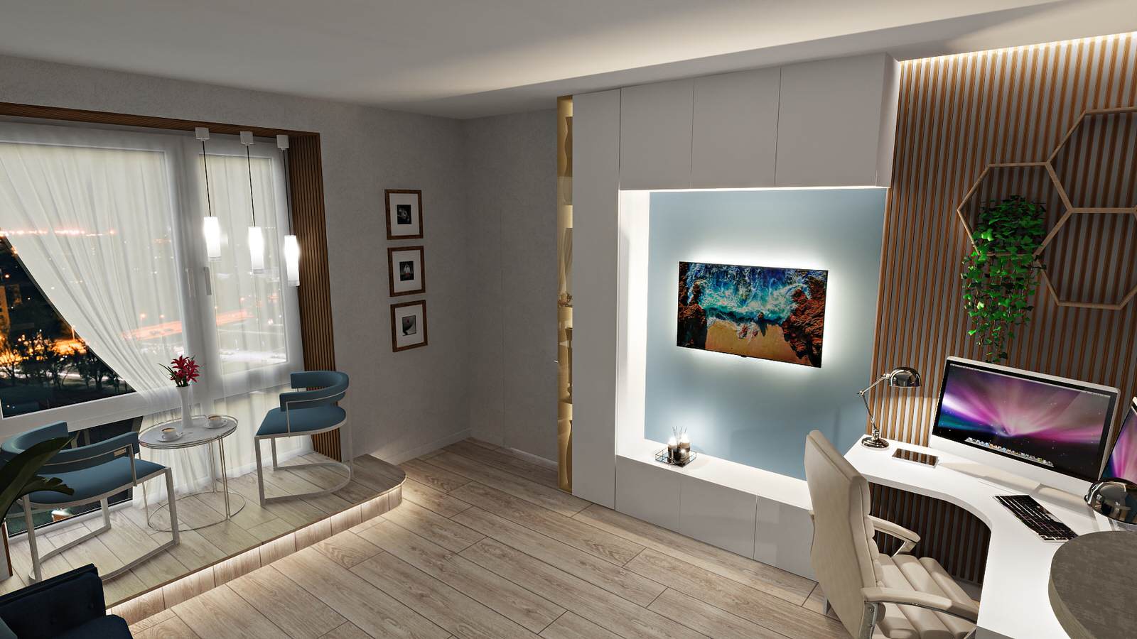 2х-комн. квартира в современном стиле