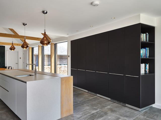 Modern Rustic Family Kitchen rustikt-koekken