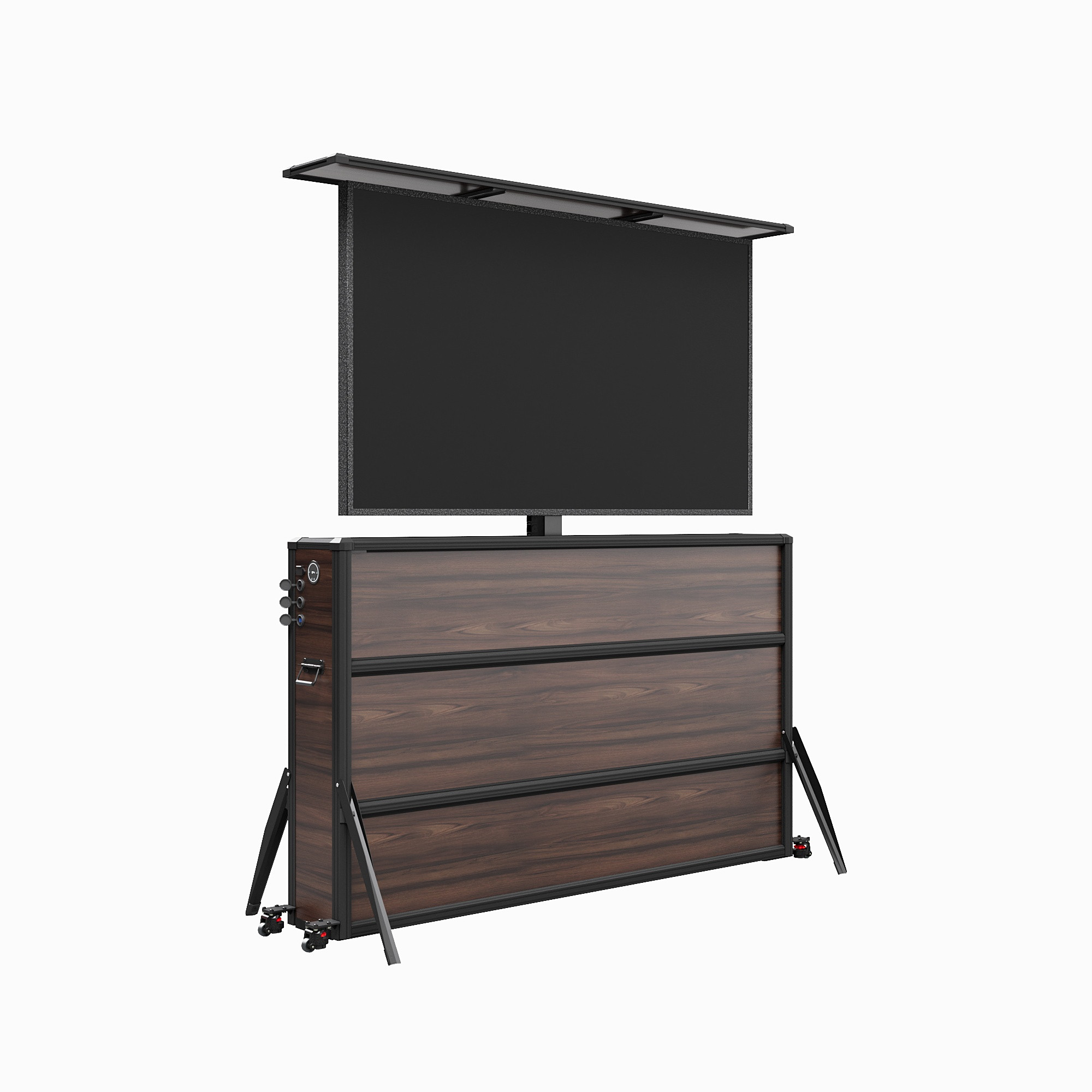Weatherproof TV lift cabinet suitable for 75-inch indoor and outdoor TVs
