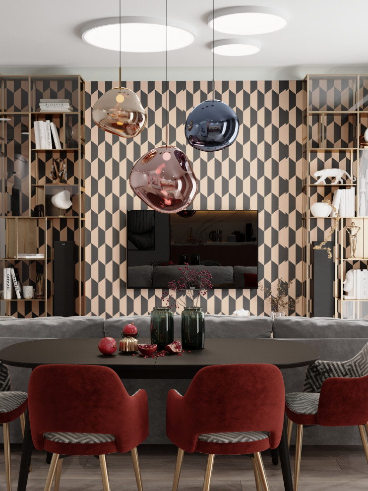 Квартира с ярким характером 120м2