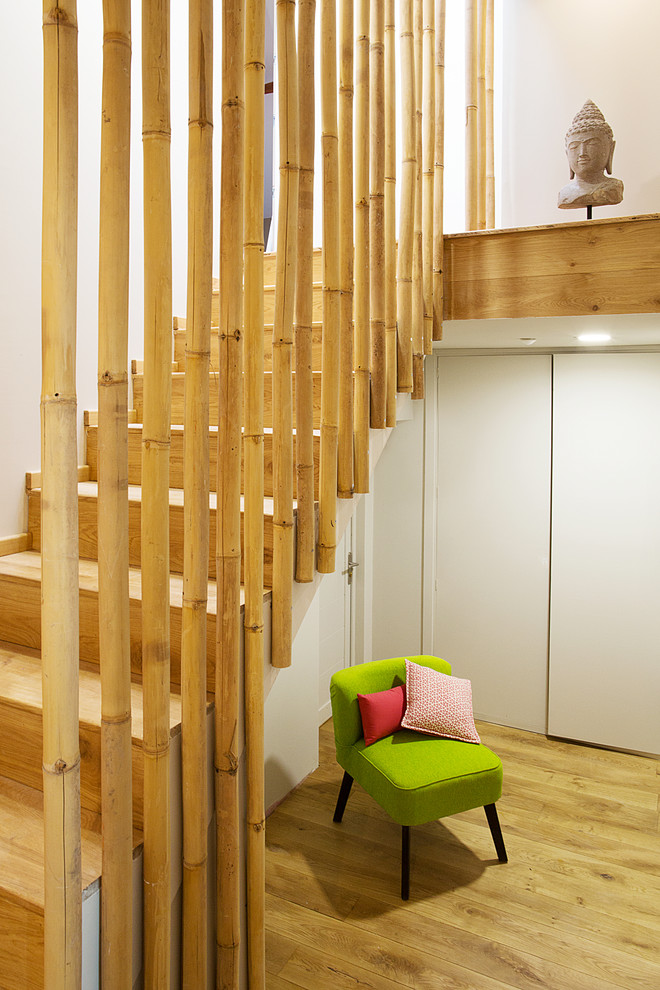 Design ideas for an asian staircase in Marseille.