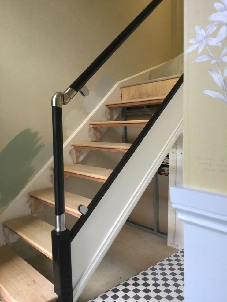 Refurbishment Glass Painted Black