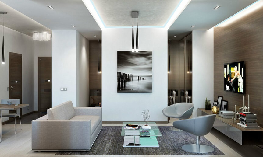 Современный ремонт квартиры в стиле минимализм