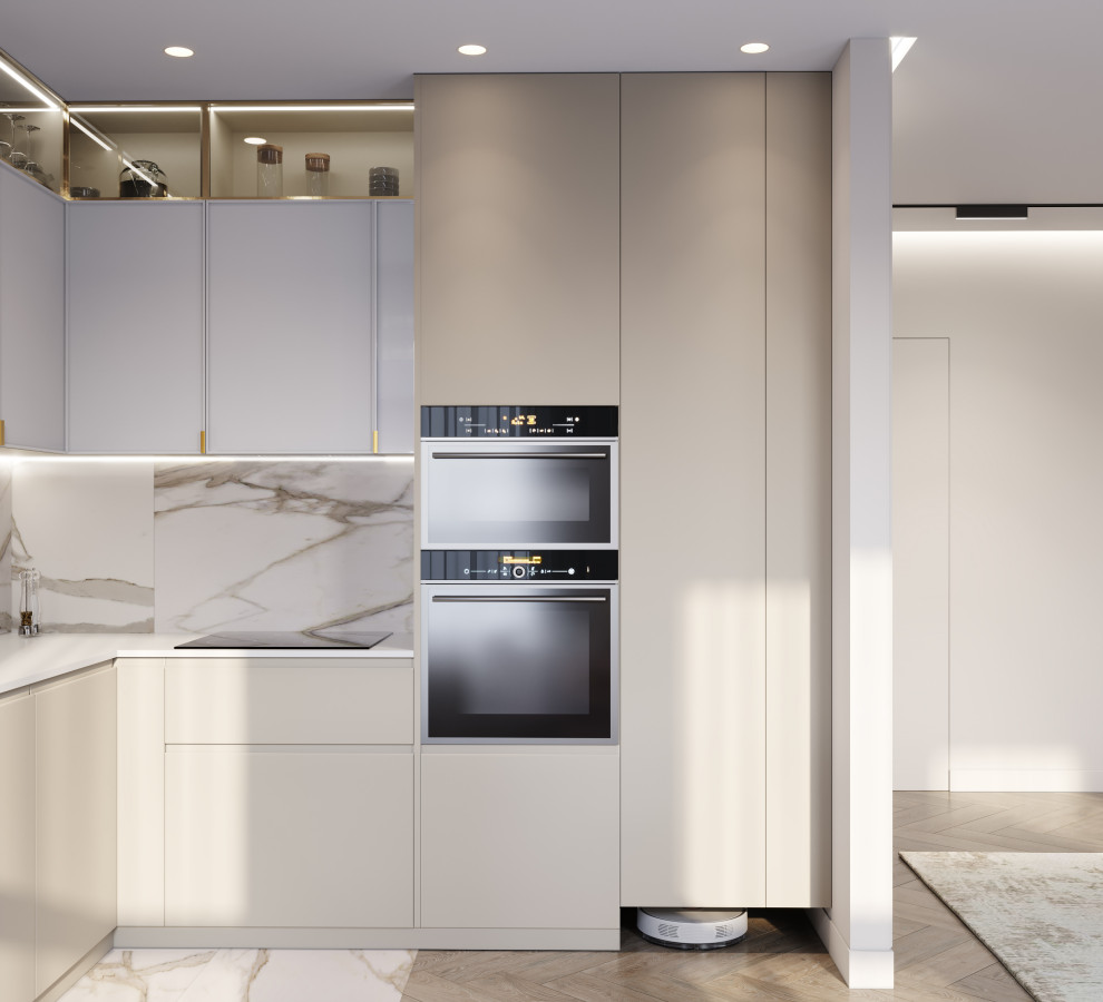 проект "Элегантные ассоциации на 63 м2"