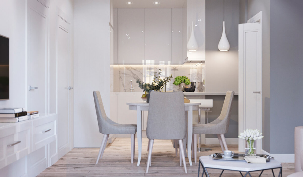 Кухня-гостиная-столовая