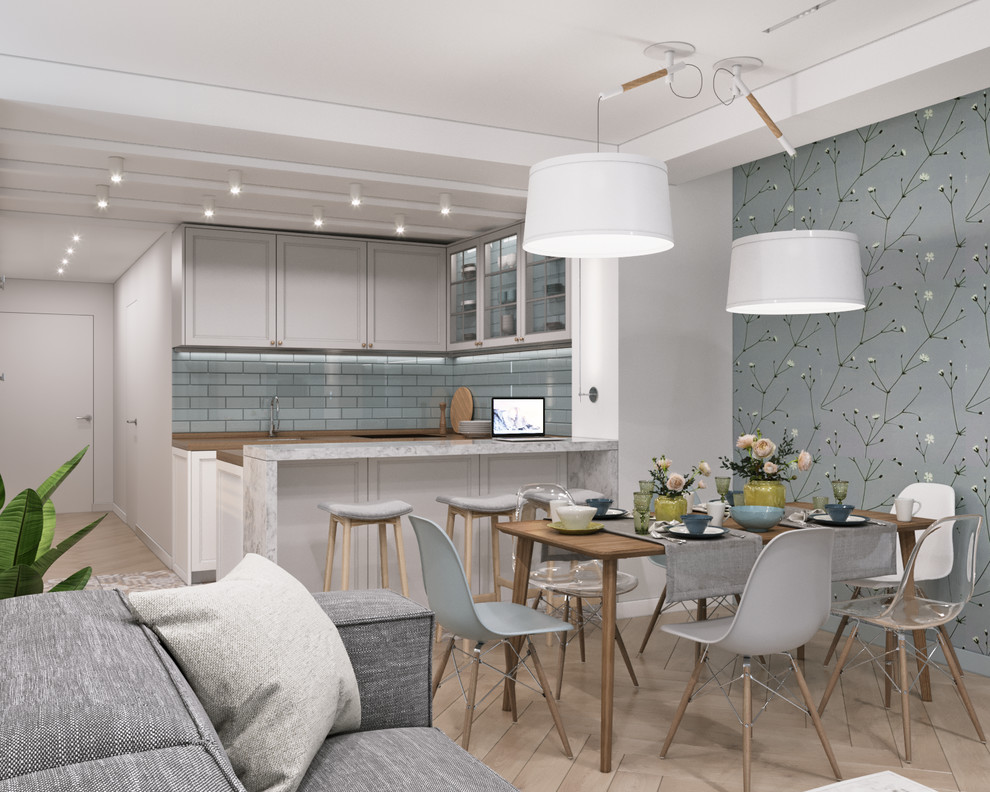 Интерьер квартиры со скандинавским настроением