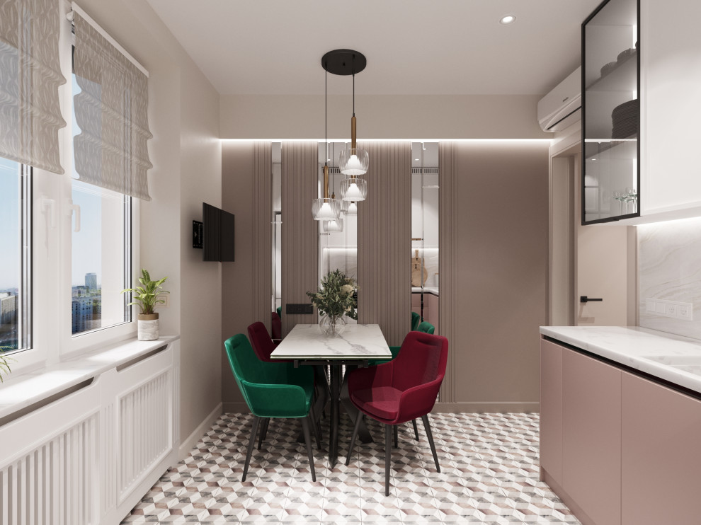 Дизайн проект квартиры 90 м2 с детской комнатой