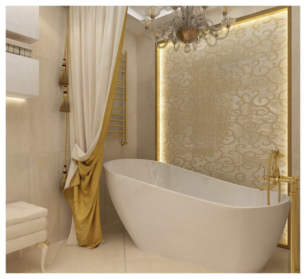 Двухэтажный дом в современном стиле