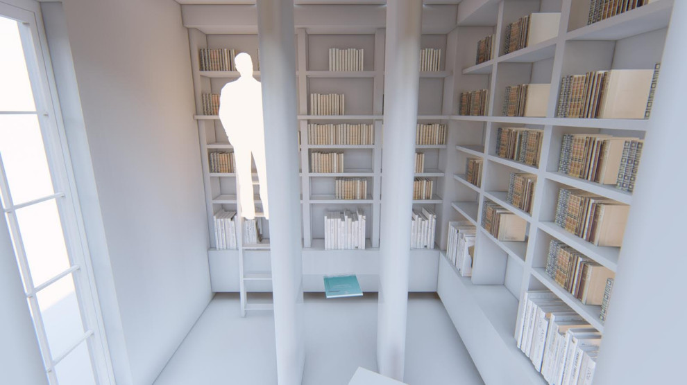 La Libreria del Professore_interior design_2021